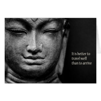 Det är bättre att resa långt än att komma hälsningskort