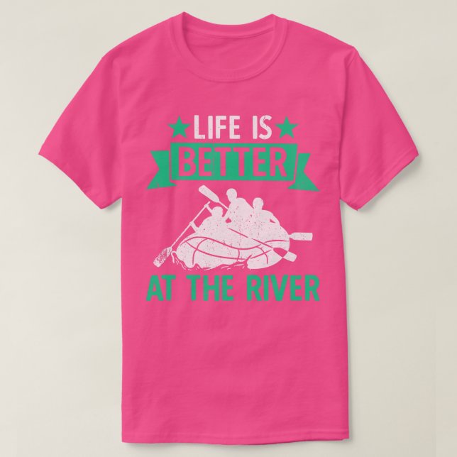 Det är bättre att utrusta floden vid floden Rivier T Shirt (Design framsida)