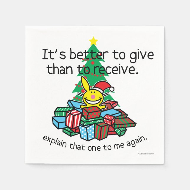 Det är bättre för Ge Pappersservett (Framsidan)