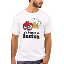 Det är bättre i den Boston t-skjortan
