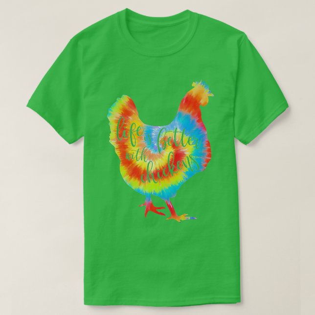 Det är bättre med Chickens World Boskap Da T Shirt (Design framsida)