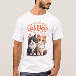 Det är bättre med katter. t shirt