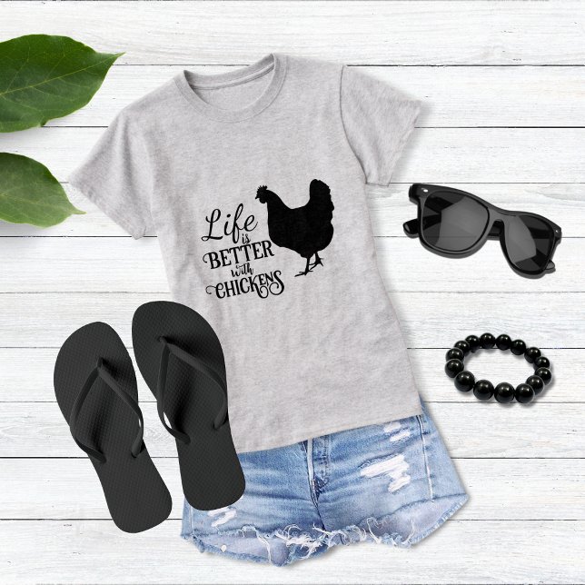 Det är bättre med kycklingar T-Shirt (Skapare uppladdad)