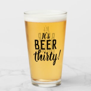 Det är Beer 30 lustigt drickande ölglas Glaskopp