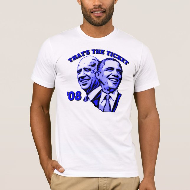 Det är biljetten! t-shirt (Framsida)