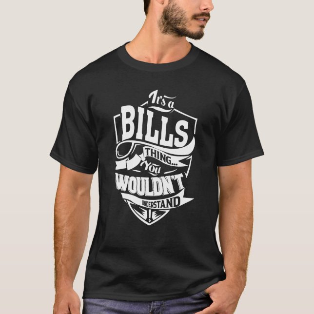 Det är BILLS Sak T Shirt (Framsida)