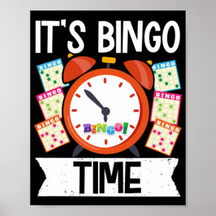 Det är Bingo-dags-kul, Lucky Gambling Poster