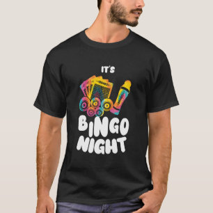 Det är Bingo Night Women Manar Funny Bingo T Shirt