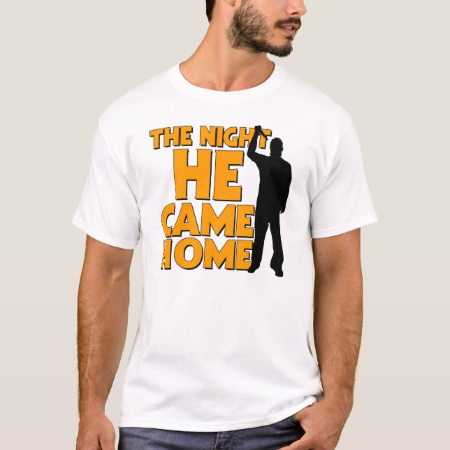 Det är BOOGIEMANEN! (Vit) T-shirt (Framsida)