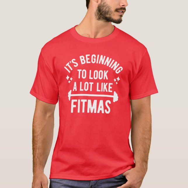 Det är början som ser en lottnågot liknande Fitmas Tee Shirt (Framsida)