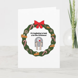 Det är början som ser en lottnågot liknandejulkort helgkort