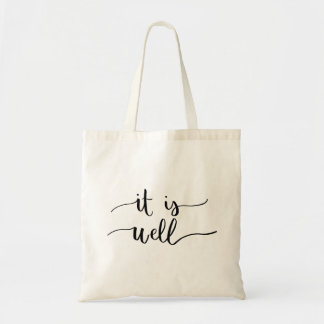 Det är bra att bag tygkasse