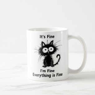 Det är Bra att jag är Bra Allt är Bra. Kaffemugg