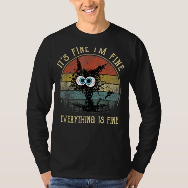 Det är Bra att jag är Bra allt är Bra. T Shirt (Framsida)
