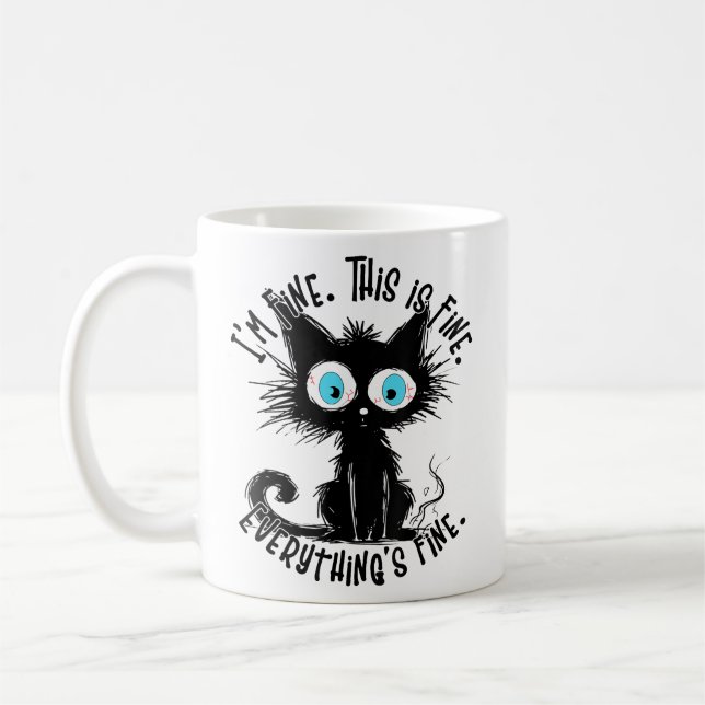 Det är Bra att jag är Bra Allt Kaffemugg (Vänster)
