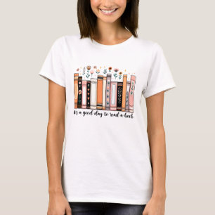 Det är bra att läsa en bok t shirt