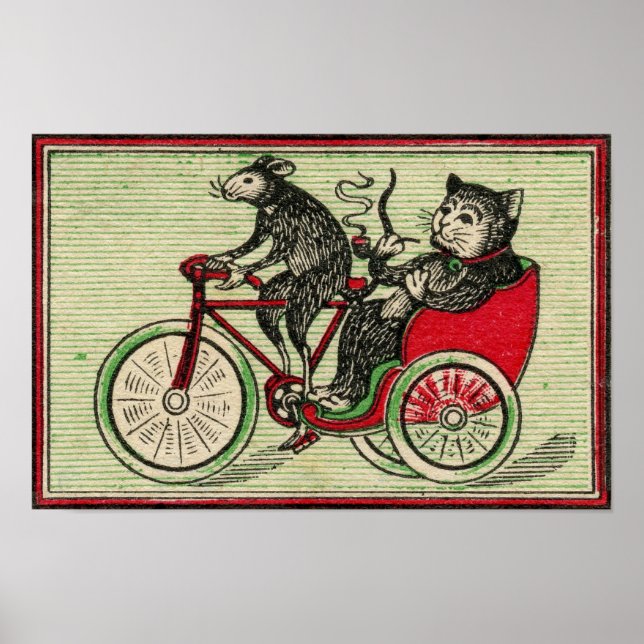 Det är bra att vara katten poster (Framsidan)