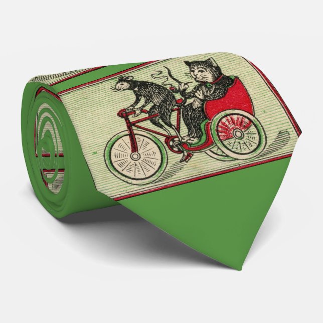 Det är bra att vara katten slips (Rullad)