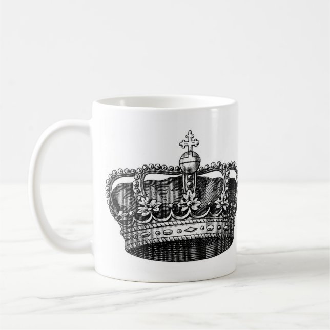 Det är bra att vara kungen kaffemugg (Vänster)