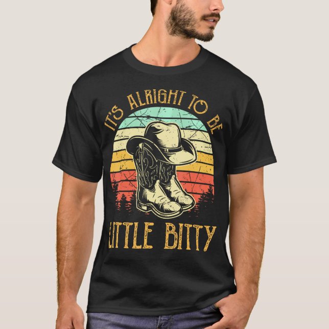 Det är bra att vara lite bitter Land Music T Shirt (Framsida)
