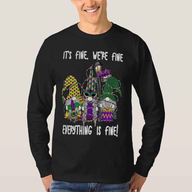 Det är Bra att vi är Bra Allt är Bra Mard T Shirt (Framsida)