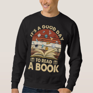 Det är Bra dag att läsa Bok Bibliotek, 4 Lång Ärmad Tröja