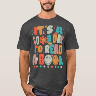 Det är Bra dag att läsa Bok Funny Bibliotek T Shirt
