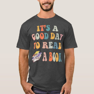 Det är Bra dag att läsa Bok Funny Bibliotek T Shirt