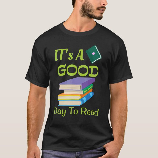 Det är Bra dagar att läsa 3 T Shirt (Framsida)