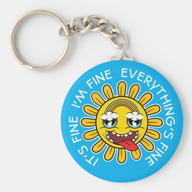 Det är bra, jag är Bra, allt är Nyckelring (Framsidan)