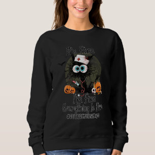 Det är bra jag är bra katt sjuksköterska framtida t shirt