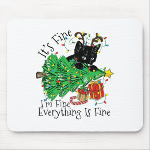 Det är bra, jag mår bra, allt är bra, kul jul musmatta