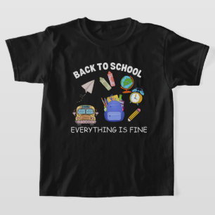 Det är bra, jag mår bra, allting är bra Lärare T Shirt