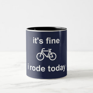 Det är Bra, jag Rode Today Två-Tonad Mugg