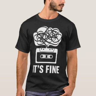 Det är bra kassettband trasslat t shirt