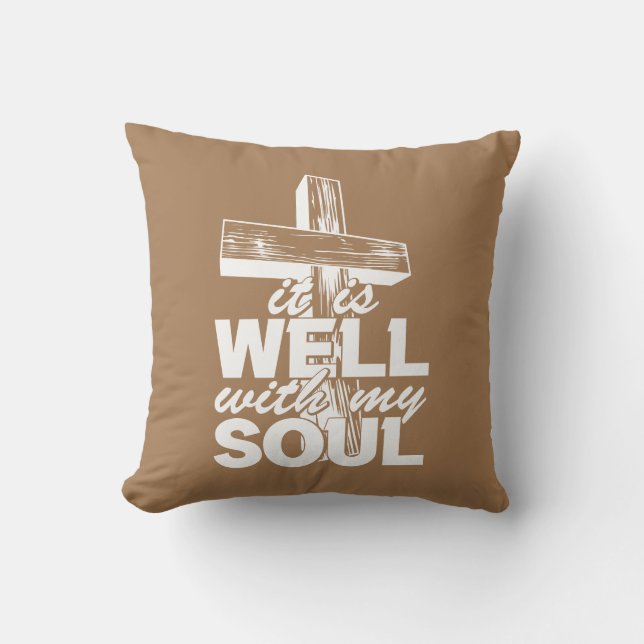 Det är bra med min själ med Kor Kudde (Framsida)