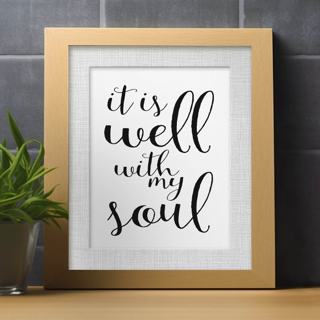 Det är bra med min själsframfarbara konst julkort (5x7 art fits into standard frame)