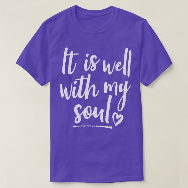 Det är bra med min sollvit. t shirt (Design framsida)