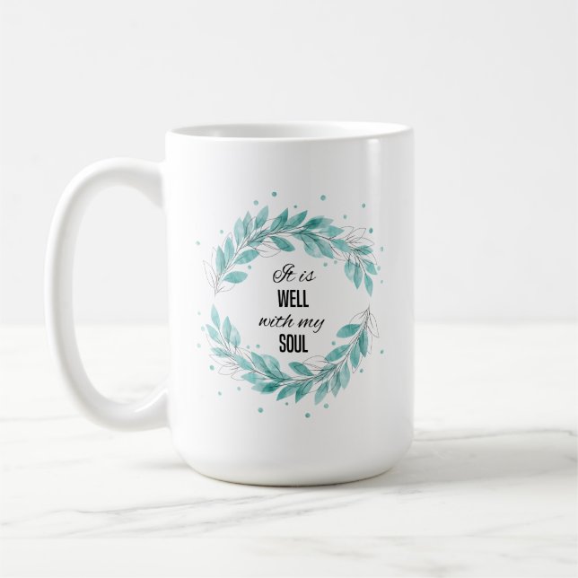 Det är bra med min Soul Kaffemugg (Vänster)