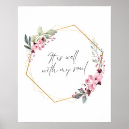 Det är bra med mitt eget Hymn-citattecken Poster