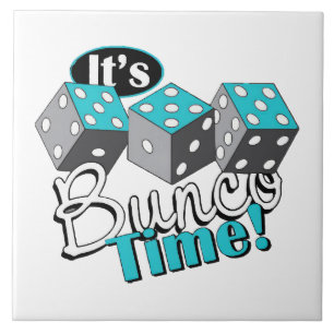 Det är Bunco-tid! Kakelplatta