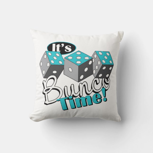 Det är Bunco-tid! Kudde (Framsida)