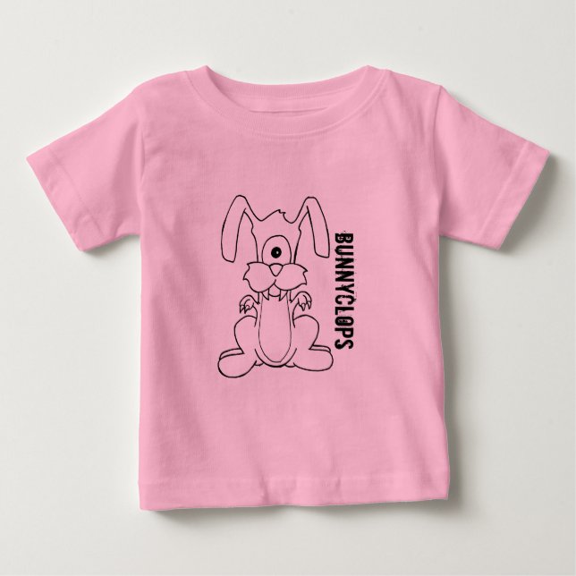"Det är Bunnyclops" Tee Shirt (Framsida)