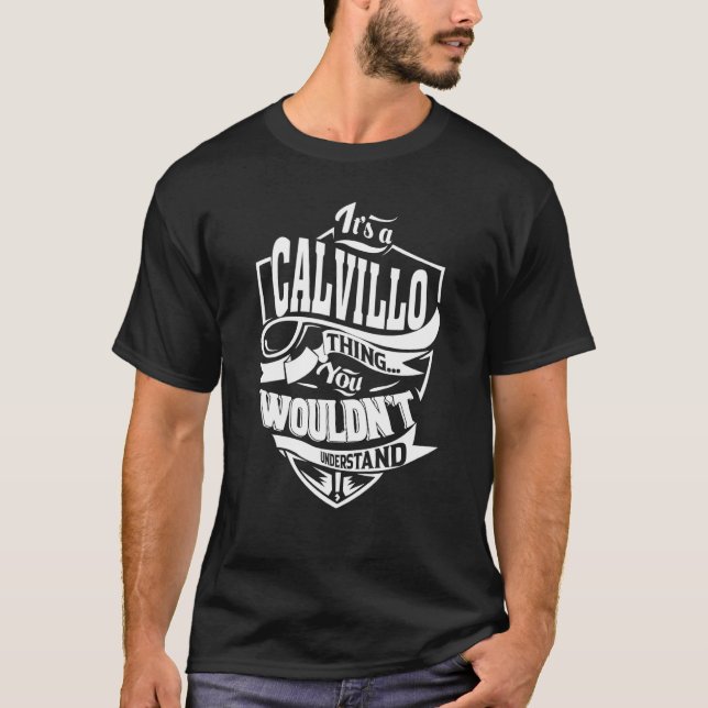 Det är CALVILLO Sak T Shirt (Framsida)
