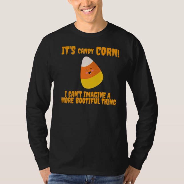 Det är Candy corn T Shirt (Framsida)