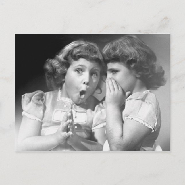 Det är chockerande! vykort (Framsida)