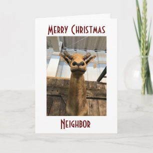 DET ÄR **CHRISTMAS MOOSE** SOM SÄGER LYCKLIG HELGD HELGKORT