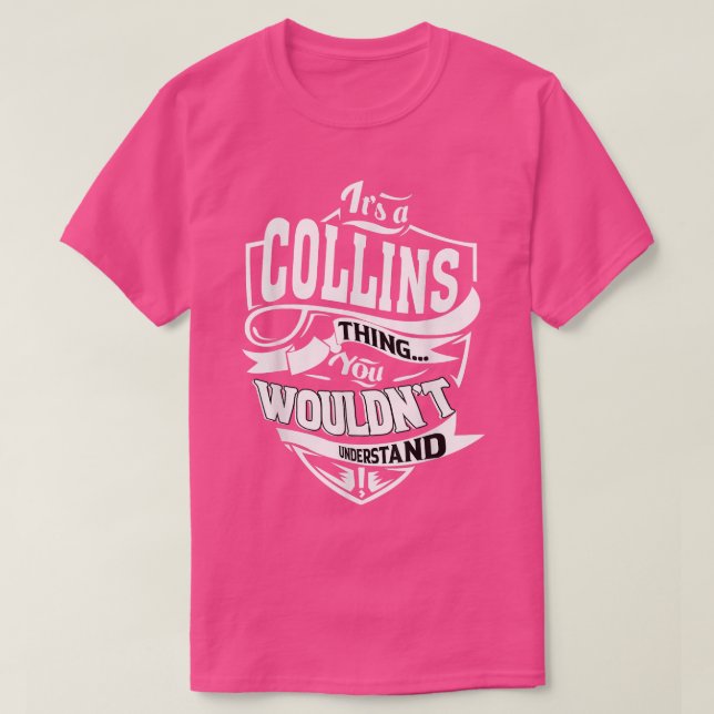 Det är Collins Sak-gåvor 5409 T Shirt (Design framsida)