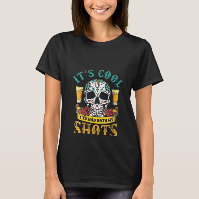 Det är Coola att jag har fått mina stöttar. T Shirt (Framsida)