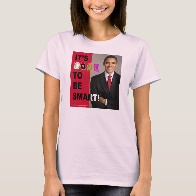 Det är Coola att vara smart! T-Shirt (Framsida)